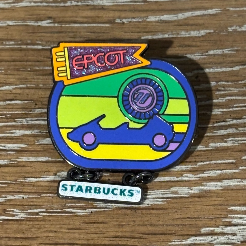 Starbucks Disney Epcot 2025 Pin